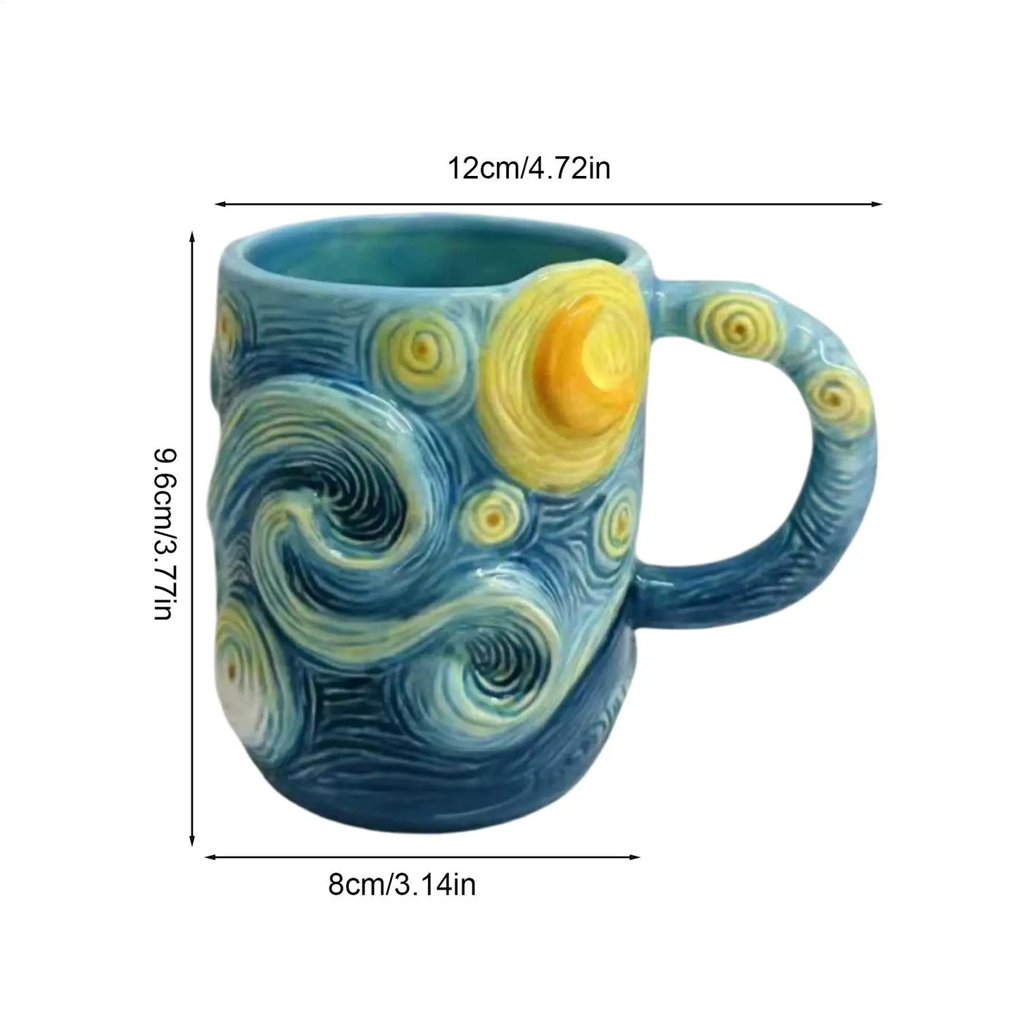 Famous Painting 13 oz Art Coffee Mug | Dishwasher Safe