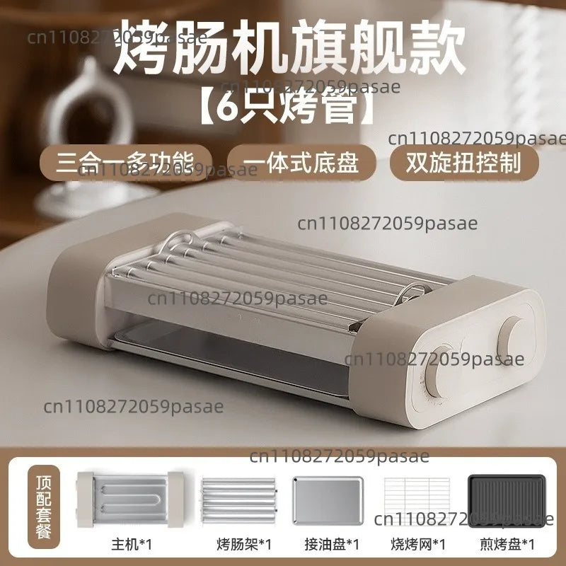 3-in-1 Mini Sausage Cooker – Automatic Hot Dog Machine
