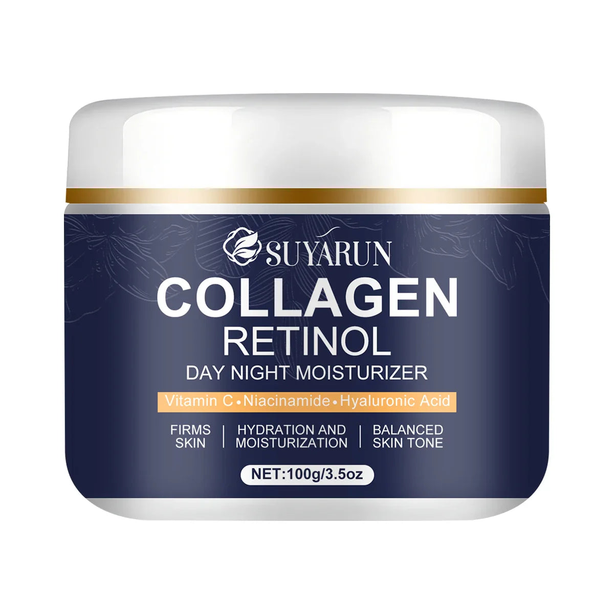 Collagen Retinol Moisturizer – Vitamin C & Niacinamide Cream