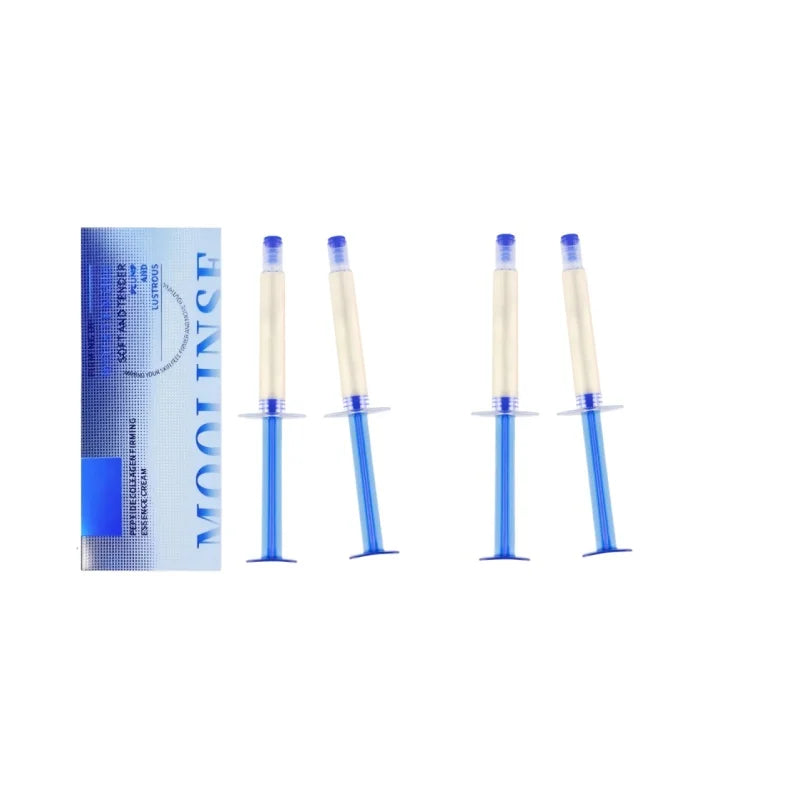Polypeptide Collagen Elastic Essence Cream Lifting Firming Soft Supple Deeply Moisturizing Gently Repairing Collagen Face Cream Peaceful Pleasures Health and Wellness 4pcs