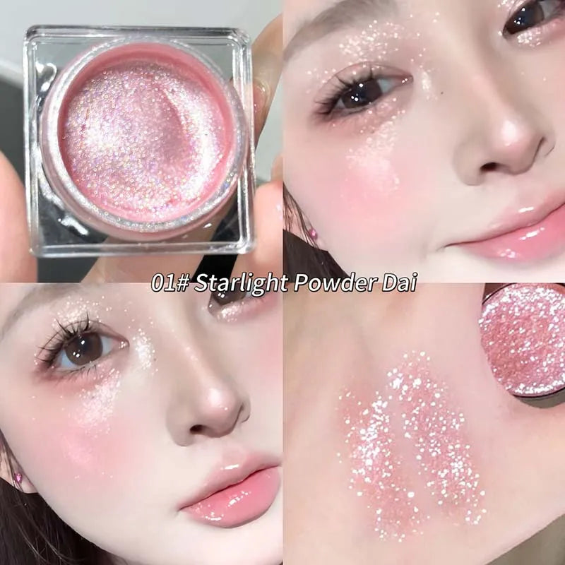 Cappuvini Diamond Glitter Highlighter Gel – Liquid Eyeshadow