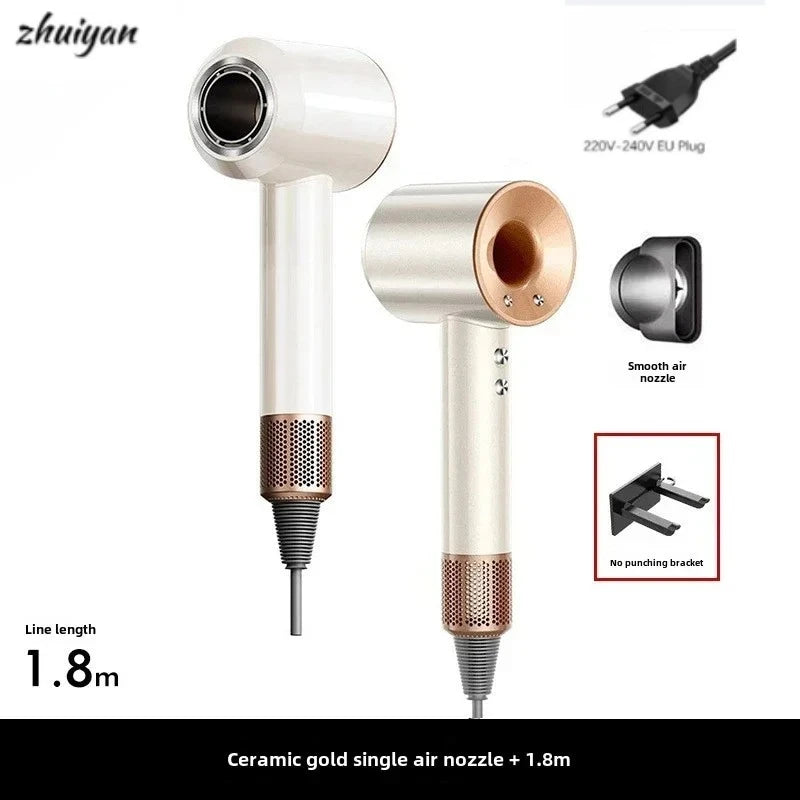 Ionic Bladeless Wall-Mounted Hair Dryer | 1600W Salon Tool