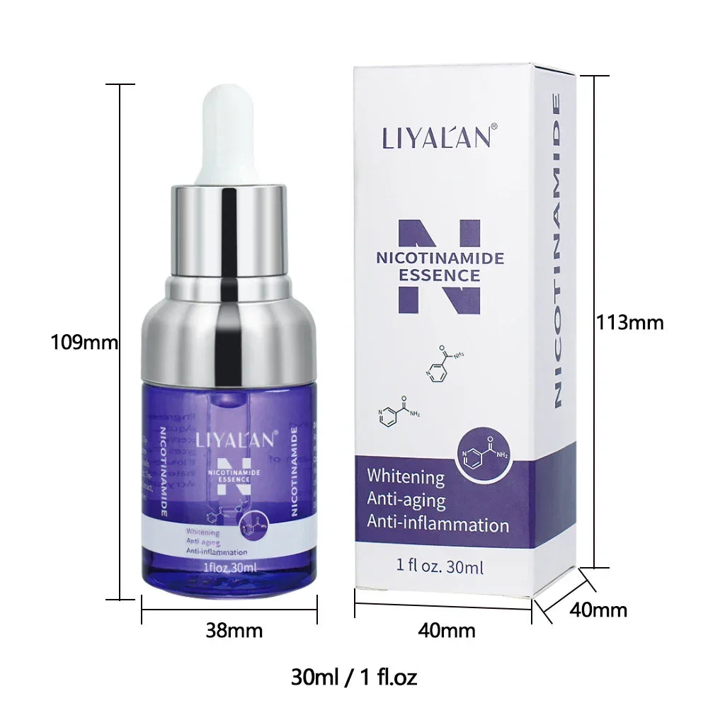 LIYALAN Niacinamide Face Serum – Brightening & Pore Minimizing Peaceful Pleasures Health and Wellness