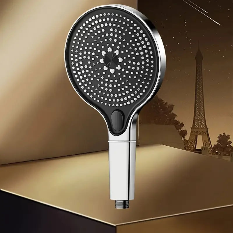 15cm Round Flower Shower Head | High-Pressure Water Saving