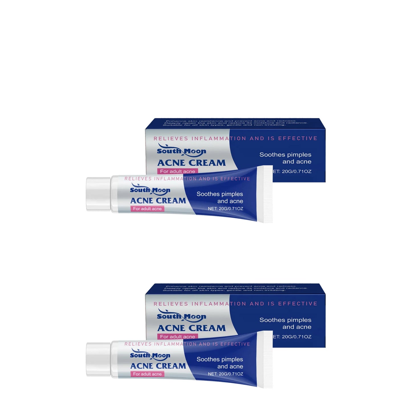 South Moon Anti-Acne Cream – Oil Control & Pore Minimizer 20g