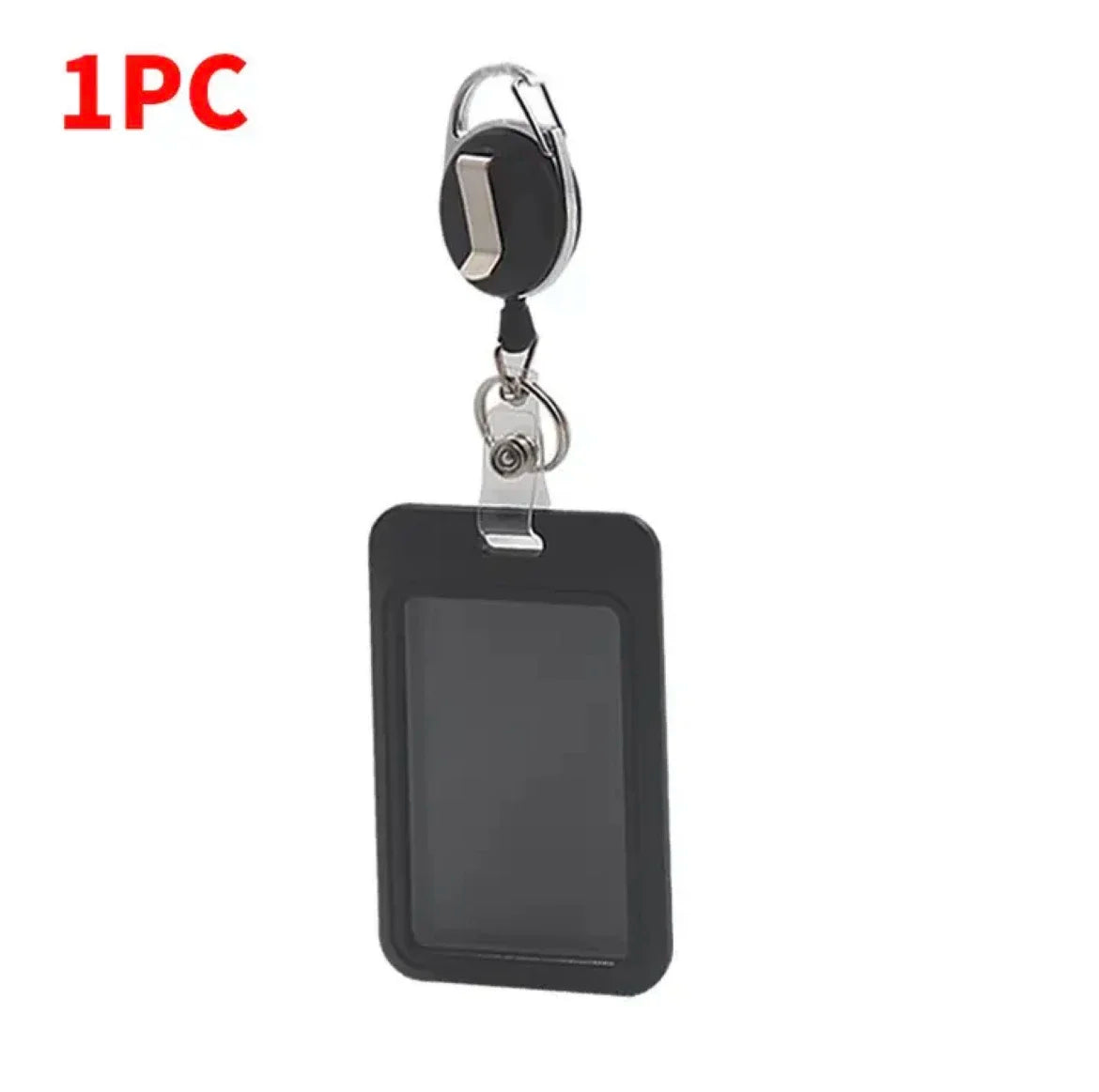 Work Permit Card Set - Rope Retractable Neck Hanging Document Card Set - Chest Tag Access Control Hard Shell Protective Set Peaceful Pleasures Health and Wellness 1pc