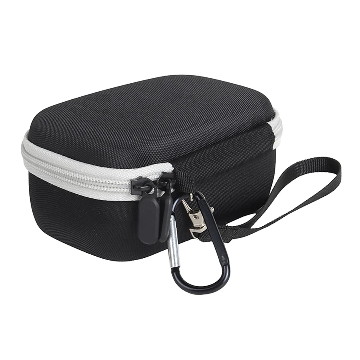Travel Carrying Pouch for JBL GO5 BT Speaker Accessories Protective Storage Case with Lanyard and Carabiner Scratch-Resistant Peaceful Pleasures Health and Wellness Black Gray