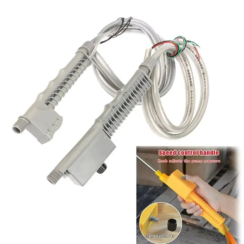 A36T-Dual-Line Tube Hose Outlet Pipe Handle Switch Control Line Electric Sprayer Tube Handle 1PCS Power Switch Random Color A Peaceful Pleasures Health and Wellness