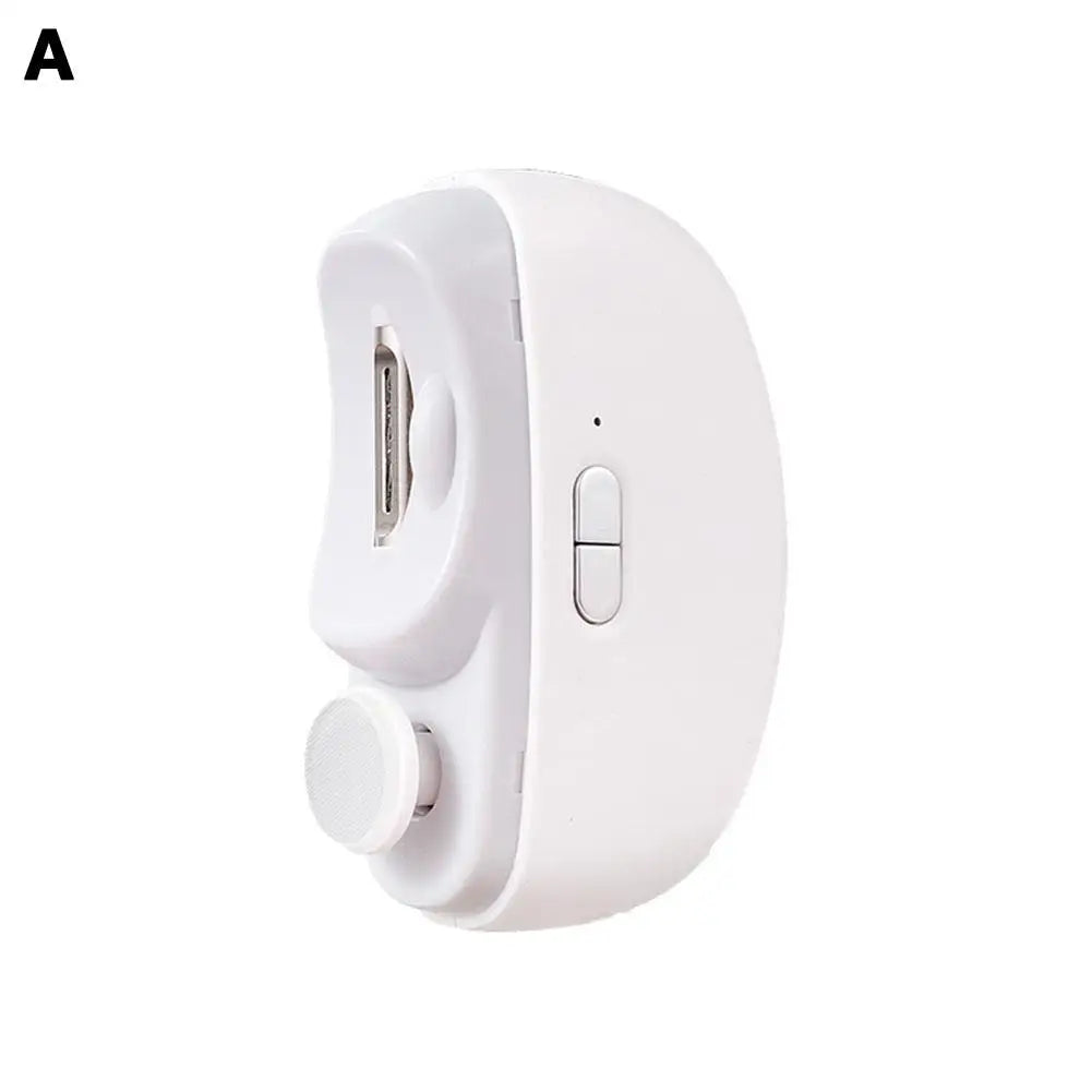 Electric Nail Clipper with Light | Safe Trimmer for All Ages Electric Nail Trimmer Peaceful Pleasures Health and Wellness A