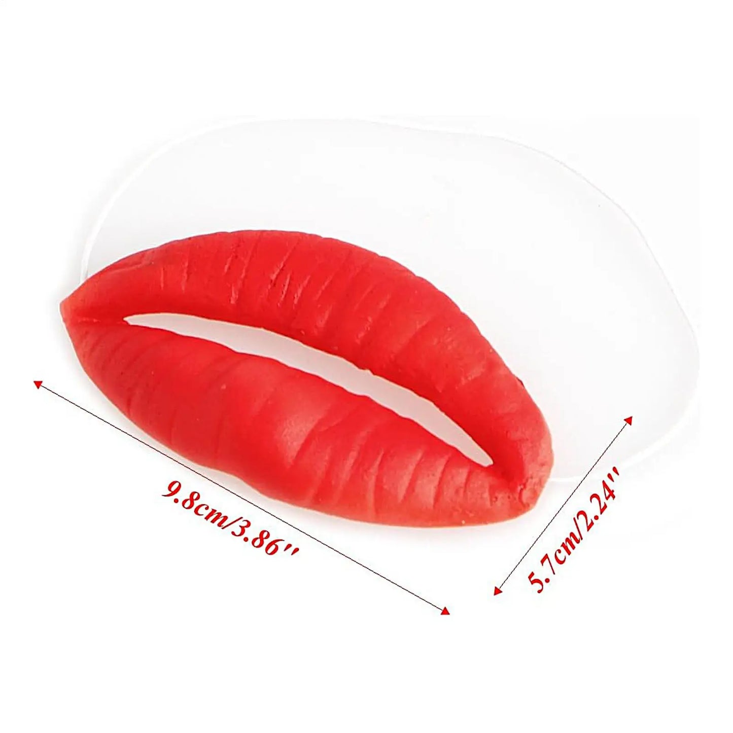 Big Red Lips Latex Mask – Funny Halloween & Party Prop