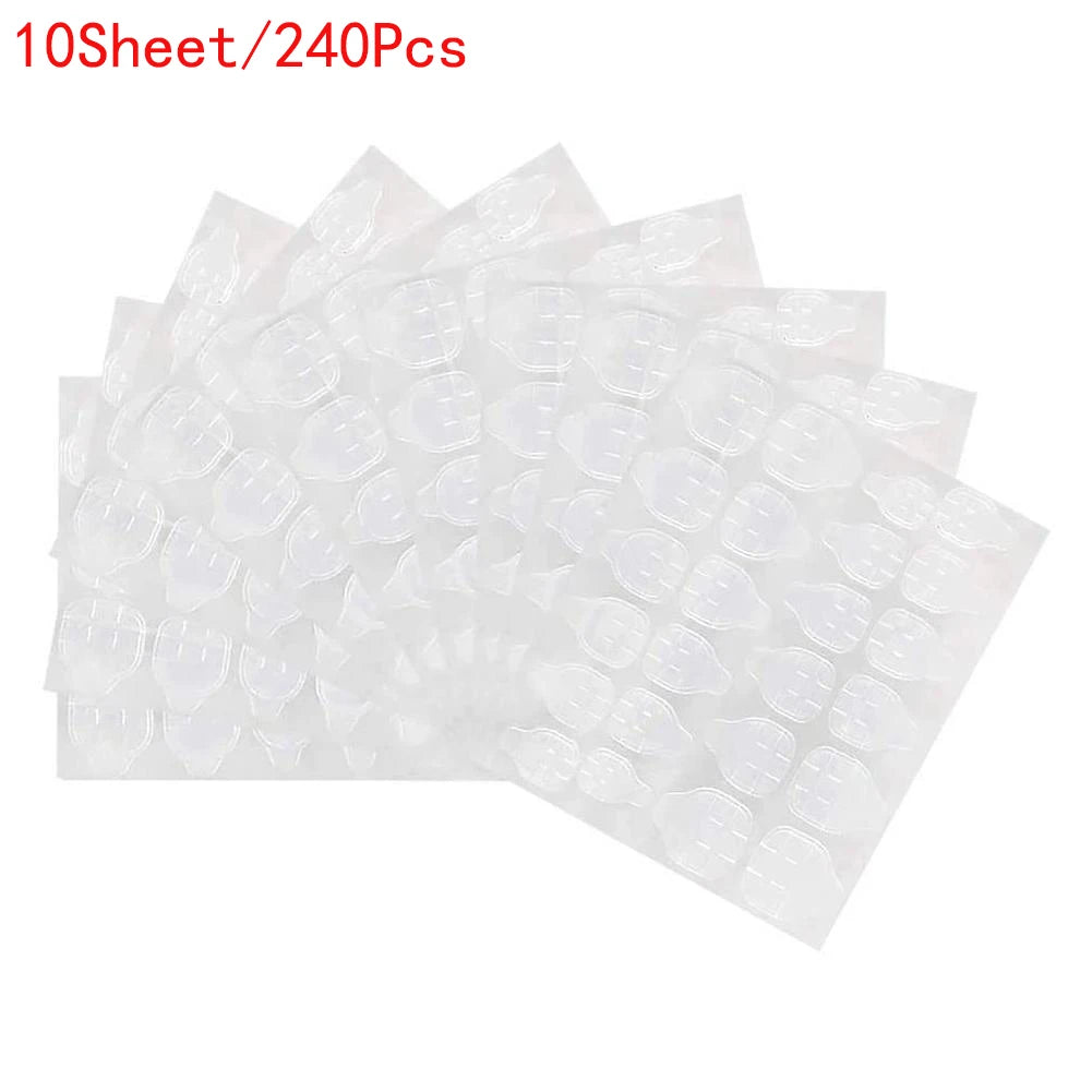 Jelly Nail Glue Stickers – Double-Sided Adhesive Tabs for Fake Nails