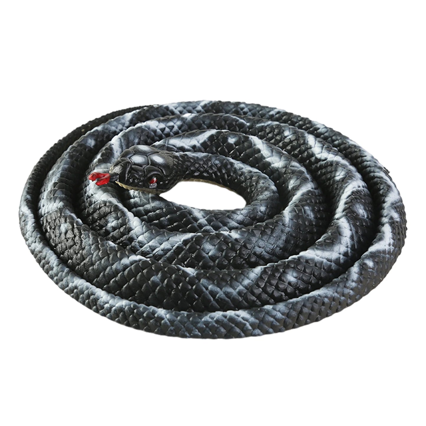 Realistic Rubber Anaconda Snake Toy – Halloween Prank Prop