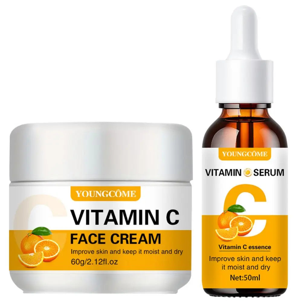 Vitamin C Facial Essence Contains Hyaluronic Acid Dark Spot Remover Moisturizing Repair Anti-aging Essence Facial Skin Care 30ml Peaceful Pleasures Health and Wellness 50and 60g