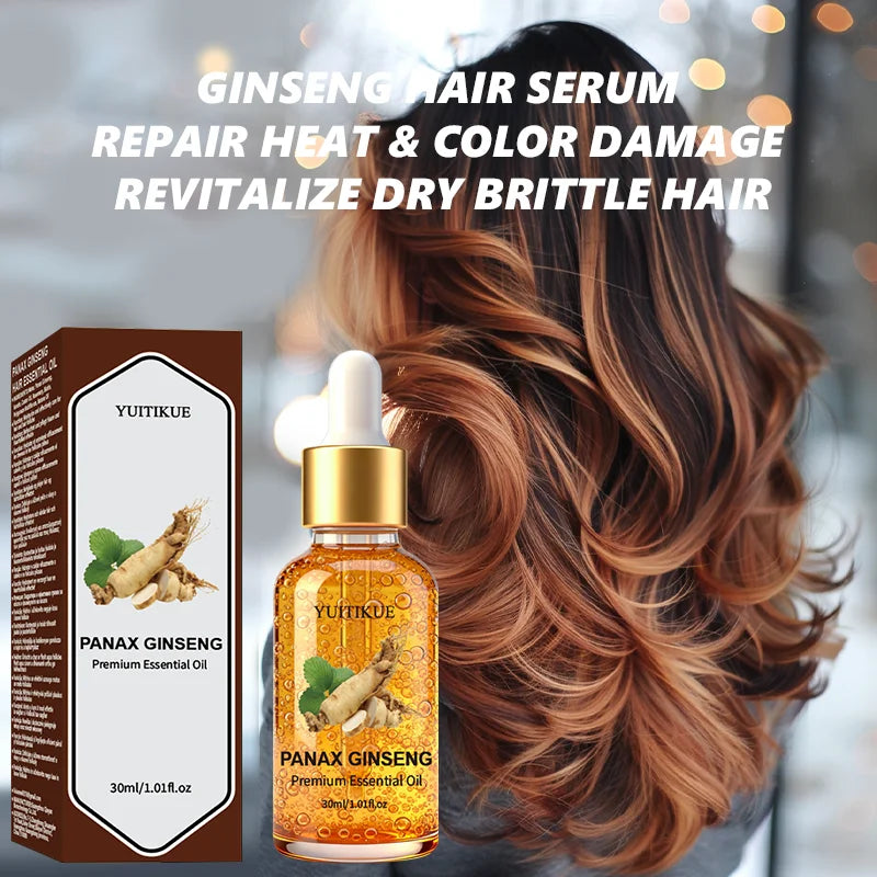 YUITIKUE Ginseng Hair Oil – Biotin, Rosemary & Batana Oil