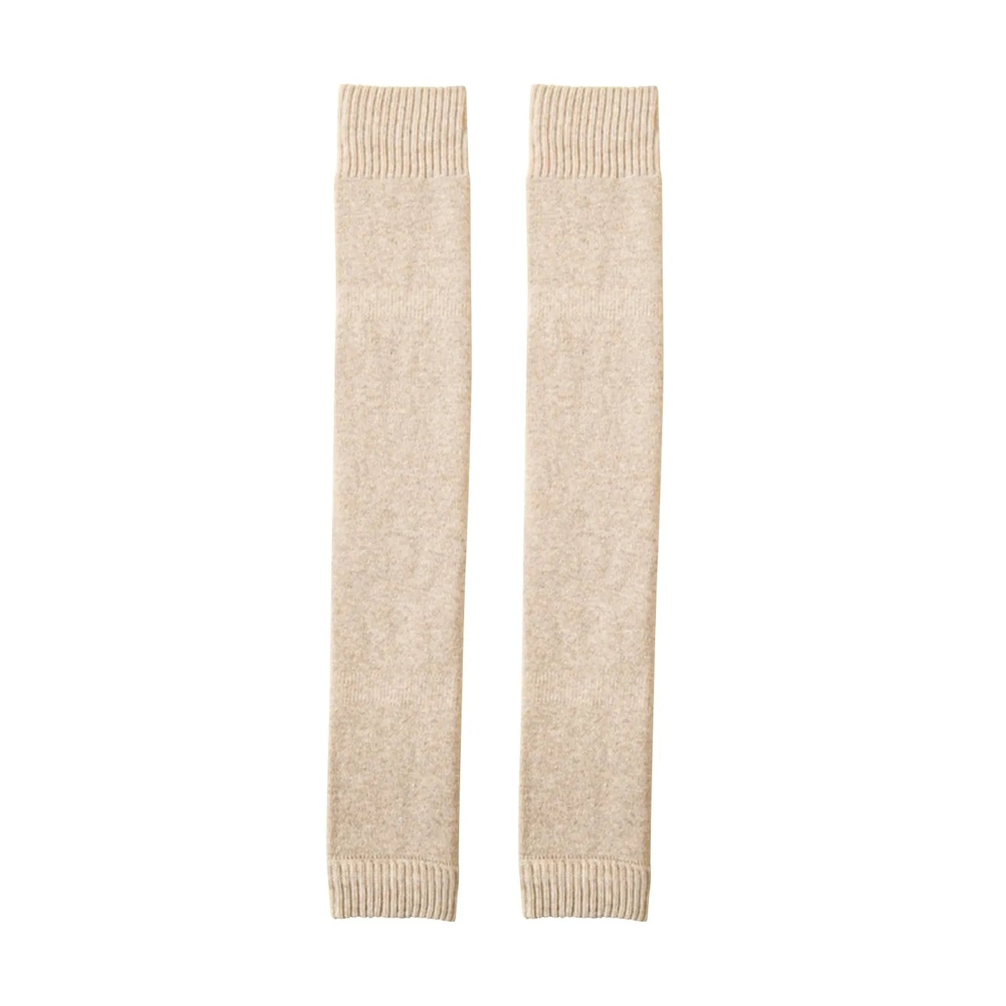 Thick Wool Cashmere Knee Sleeves – Warm Leg Warmers Unisex