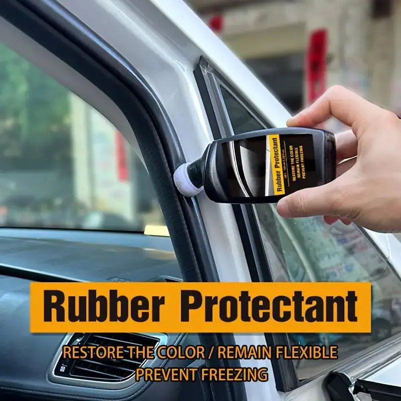 Auto Rubber Protectant Spray Color Restorer & Flexibility Enhancer Anti-freeze Easy To Use Ultimate Protection For Car Seals Peaceful Pleasures Health and Wellness