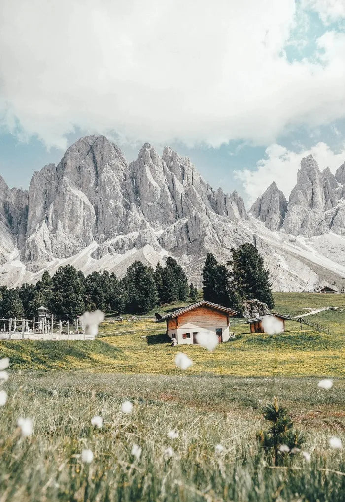 Natural Mountain Scenery Canvas Print | Modern Wall Art Canvas Wall Art Peaceful Pleasures Health and Wellness 7 20x30cm Unframed