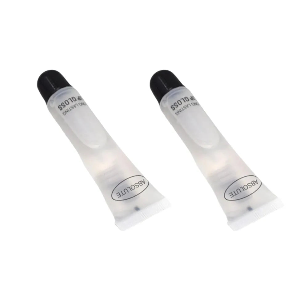 Hydrating Lip Oil Moisturizer Plumper Long Lasting Sexy Lips GlossTransparent Waterproof Volume Lip Clear Lip gloss Base Peaceful Pleasures Health and Wellness 2pcs