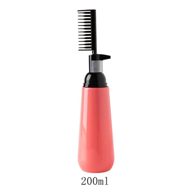 Hair Dye Applicator Bottle with Comb | Salon Coloring Tool