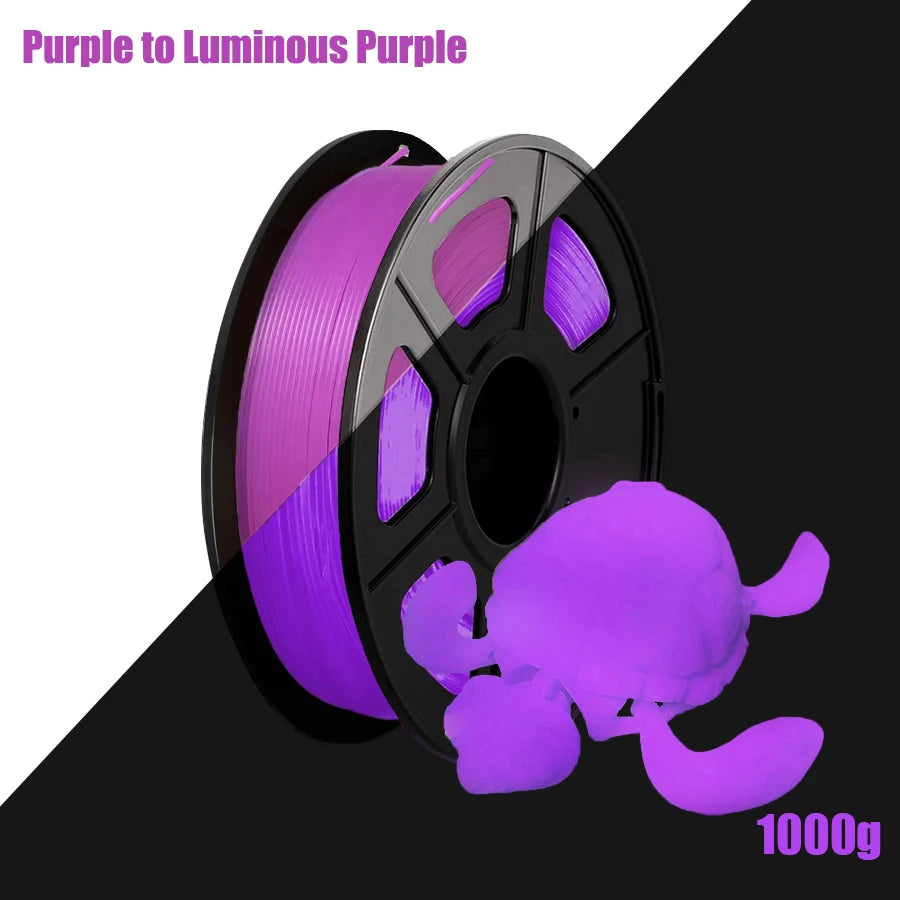 Glow in the Dark PLA Filament 1.75mm 250g – ±0.03mm Accuracy