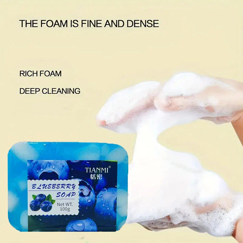 Blueberry Jelly Soap – Deep Cleansing & Moisturizing Body Bar
