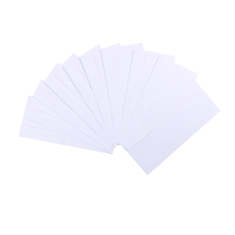 Security Envelopes 10pcs/Pack Opaque Anti-Peeping Mailing Envelopes Letters Postcards Privacy Protection Greeting Card Envelopes Peaceful Pleasures Health and Wellness white