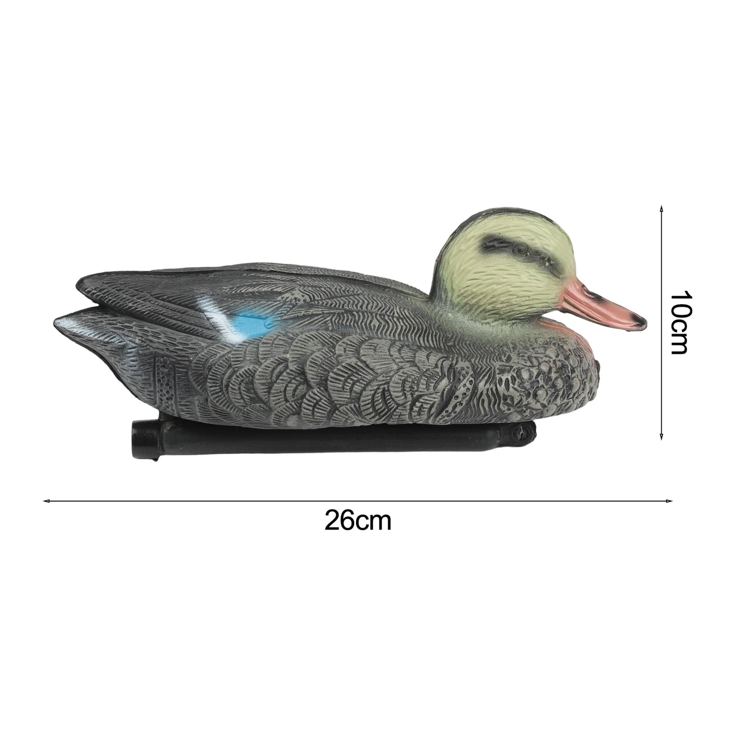 Realistic Floating Mallard Duck Decoys Garden Pond Two Units PE