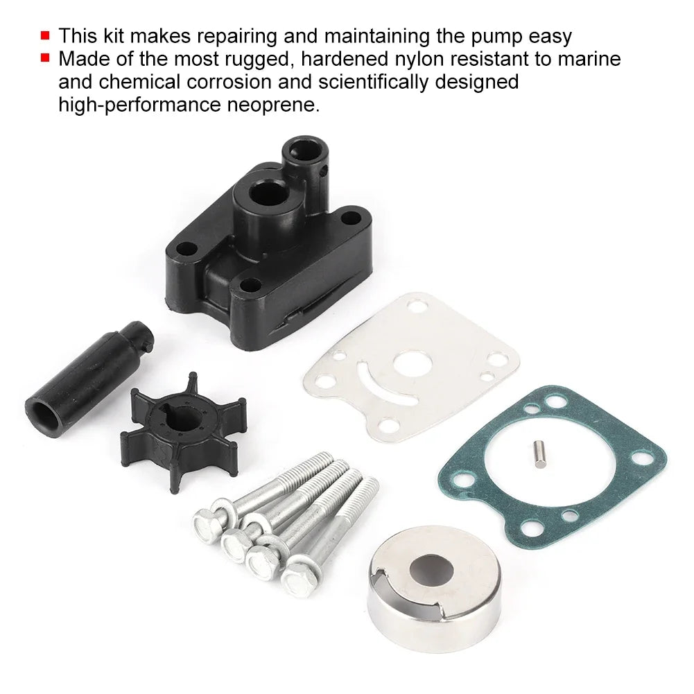 Repair Accessories Fit Outboard Water Pump Impeller Kits Yamaha 4hp 5