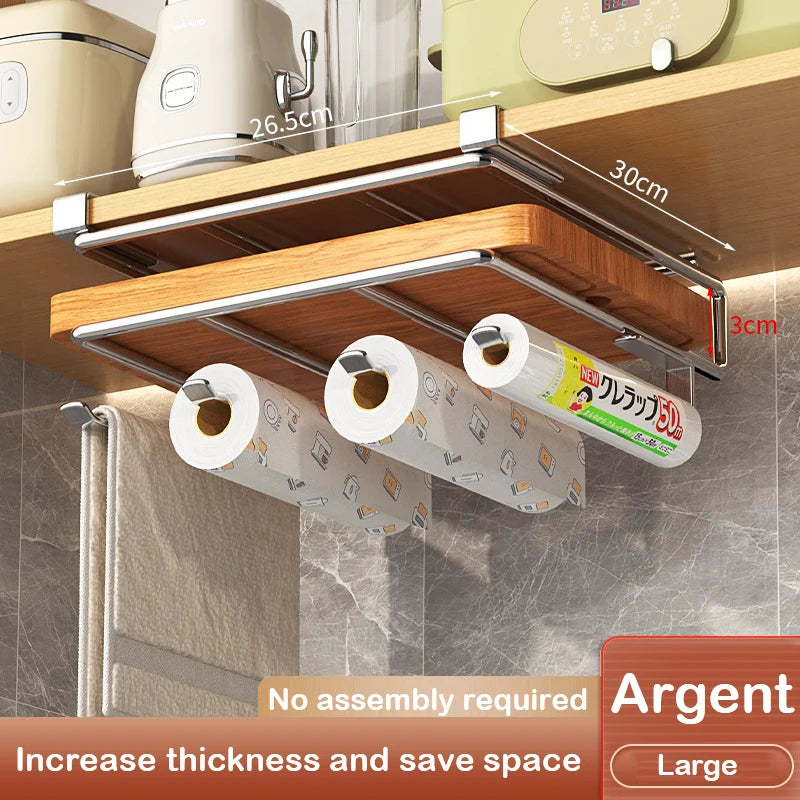 Under Cabinet Basket Storage Shelf & Organizer Rack – Kitchen, Office & Bathroom
