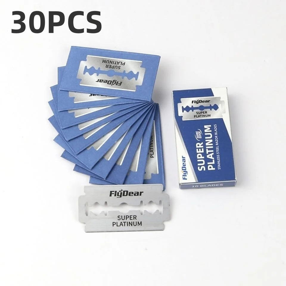 Double Edge Safety Razor Blades for Men | 30/50/100 Pack