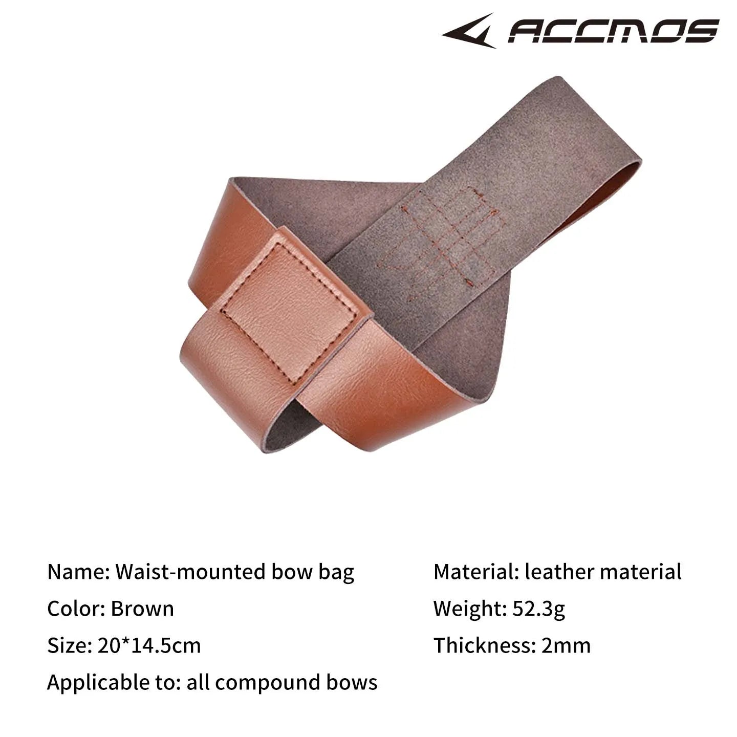 Archery Compound Bow Waist Rest Hanging Carry Strap Holder Shooting
