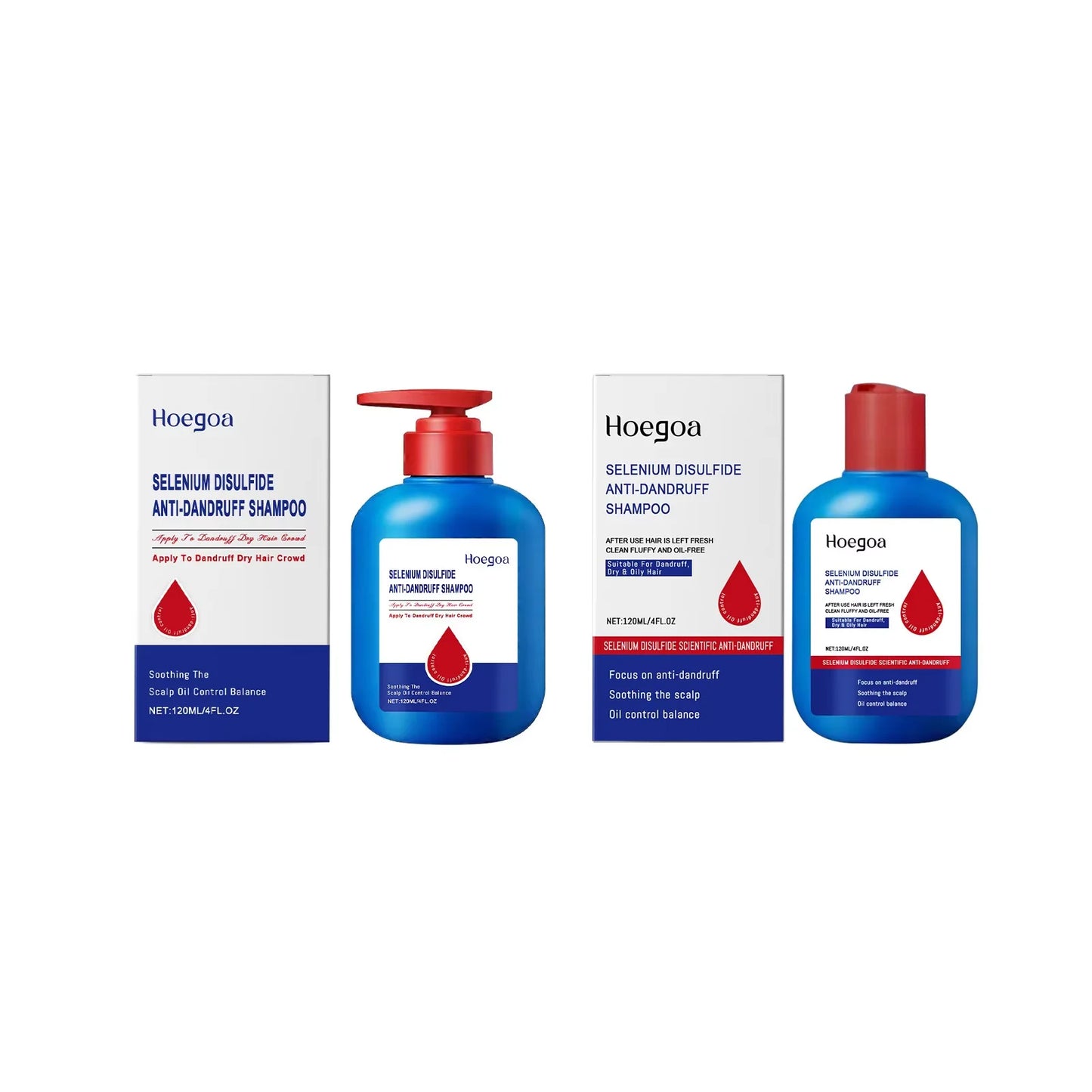 HOEGOA Selenium Sulfide Shampoo – Dandruff & Oil Control
