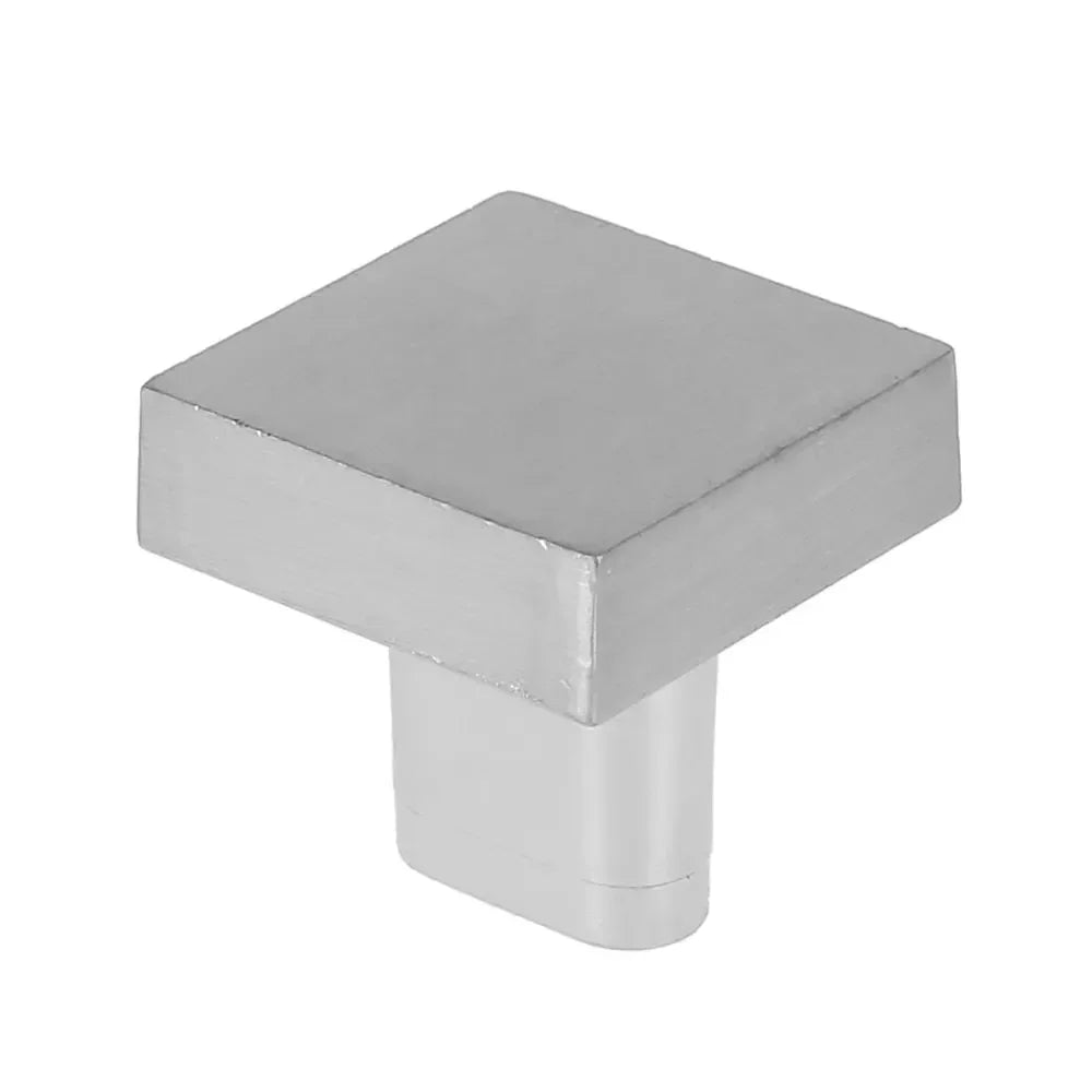 10-Pack Modern Square Zinc Alloy Cabinet Drawer Knobs