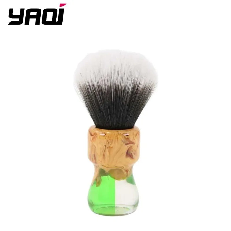 Yaqi Durability 24mm Goblin Synthetic Husky Knot Shaving Brush & Sandalwood Soap Set Lightweight Versatile Wet Shaving Brush Peaceful Pleasures Health and Wellness R210510