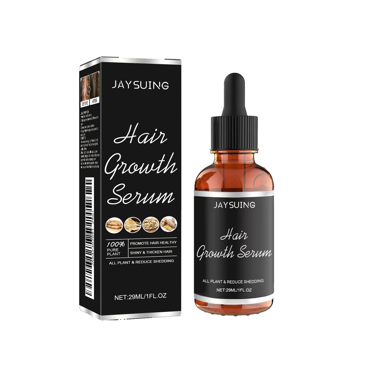 Jaysuing Hair Loss Essence – Scalp Nourishing Regrowth Serum