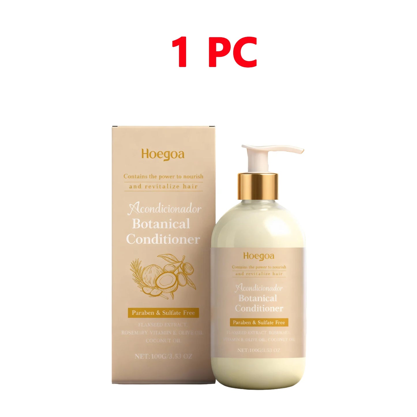 HOEGOA Hair Conditioner Vitamin E & Aloe Vera – Repair & Smooth