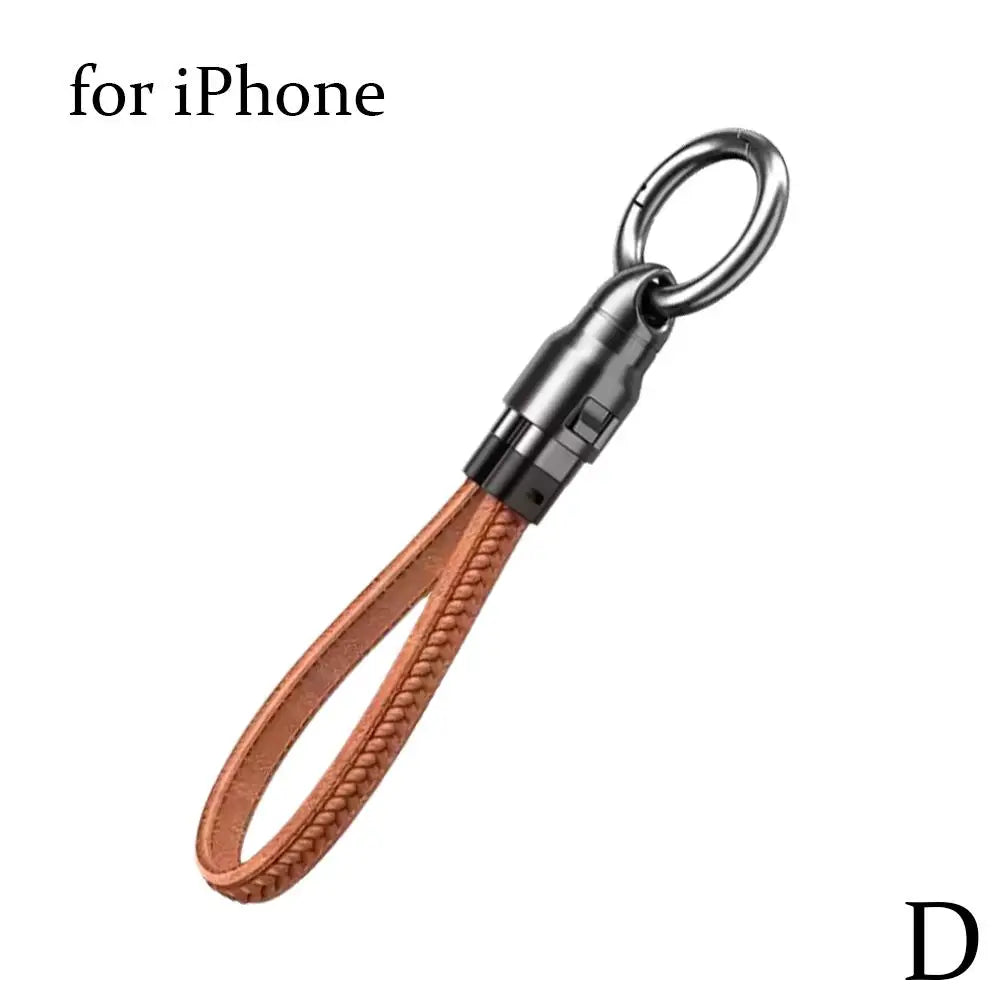 240W USB-C Keychain Charging Cable | PD Fast Charge Type-C