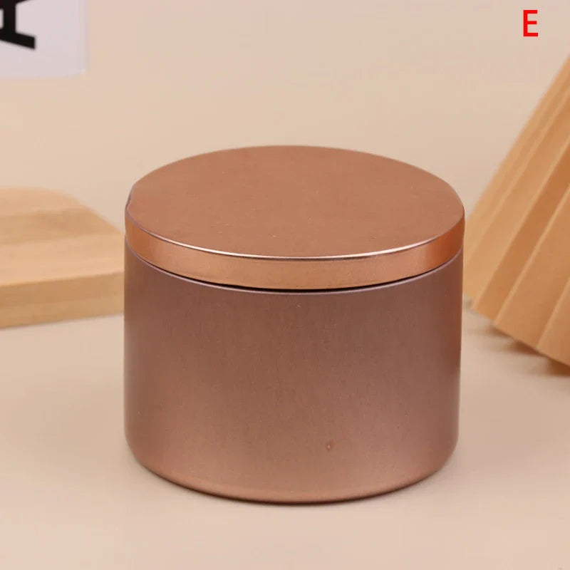 8oz Tinplate Candle Tins with Lids | Candle Making & Storage