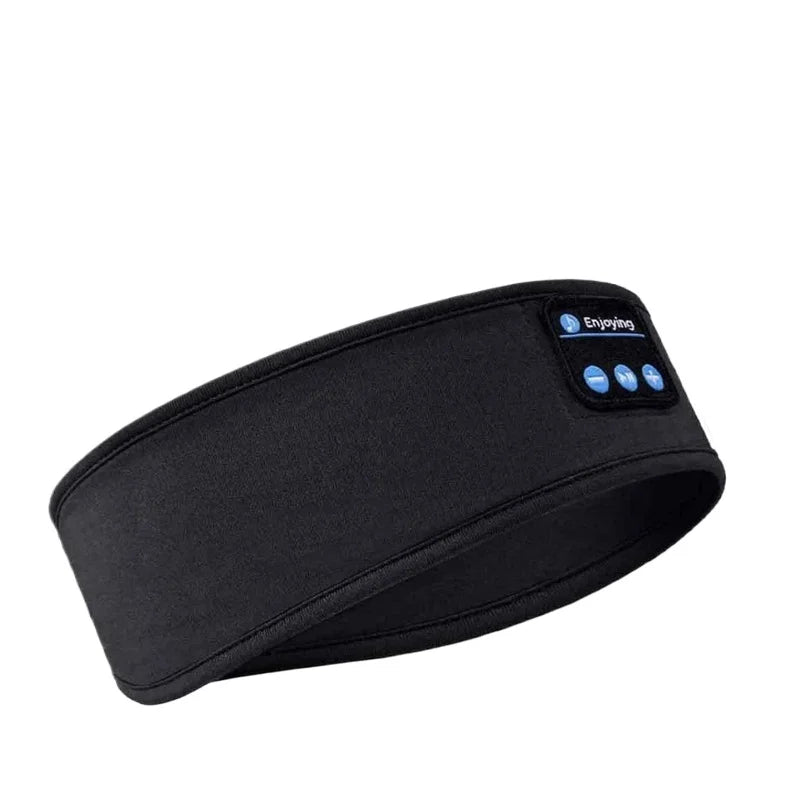 HUAWEISHI Bluetooth 5.4 Earphones Sports Sleeping Headband Elastic Wireless Headphones Music Eye Mask Wireless Headset Headband Peaceful Pleasures Health and Wellness