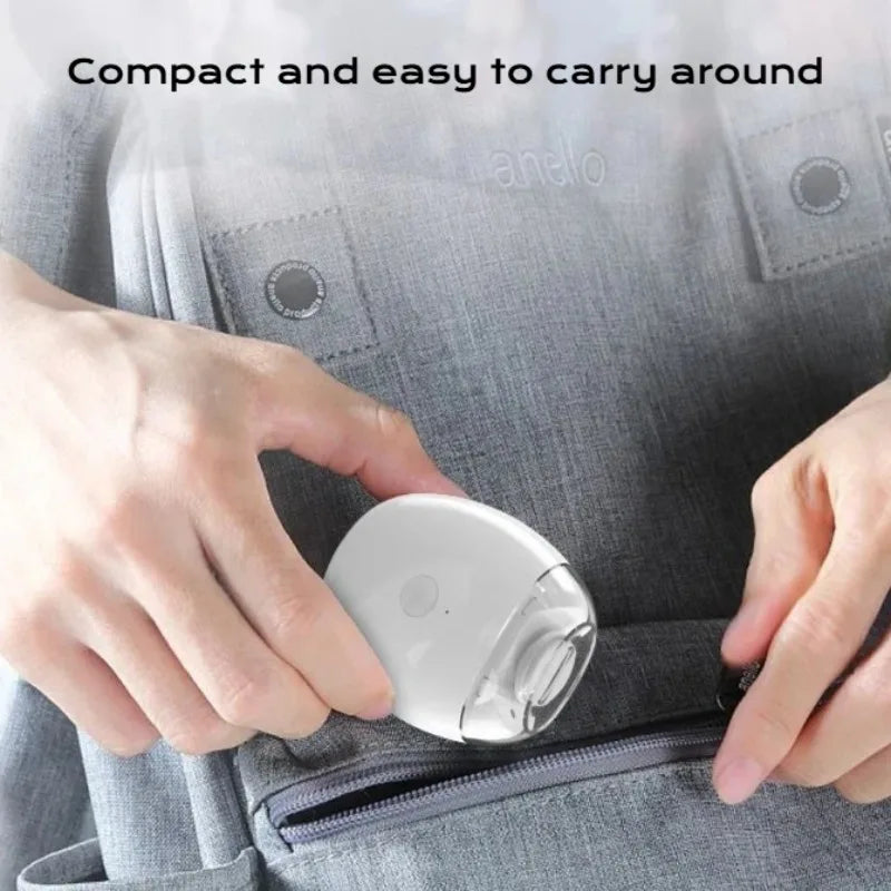 Electric Nail Grinder Pain-Free Technology Automatic Fingernail & Toenail Clipper with LED Light Grinding Head Port Peaceful Pleasures Health and Wellness