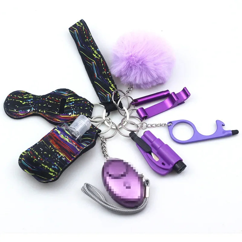 Women's Safety Keychain Self Defense Wrist Gripper Self Defense Keychain Peaceful Pleasures Health and Wellness 16 Universal