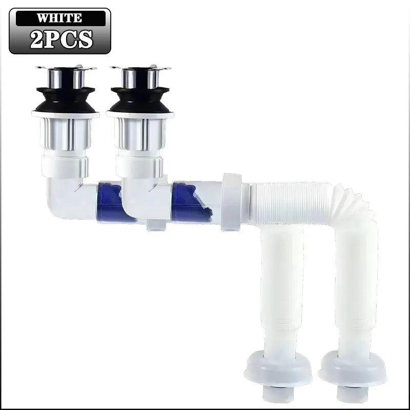 Flip-Top Retractable Sink Drain – Anti-Clog & Deodorizing Filter