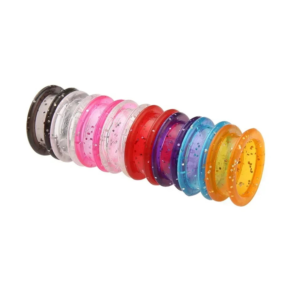 Silicone Scissor Finger Rings for Barbers – 2 Sets (10 Pcs) Scissor Finger Rings Peaceful Pleasures Health and Wellness