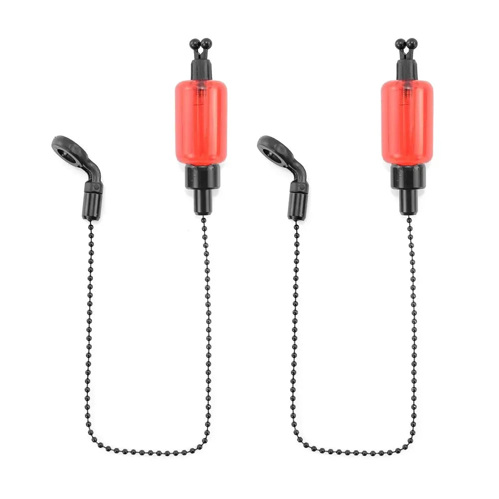 Durable Plastic Fishing Swinger Indicators, 4 Color Removable Tubes & Fluorescent Design, Essential Carp Fishing Accessories Peaceful Pleasures Health and Wellness B2021-Redx2