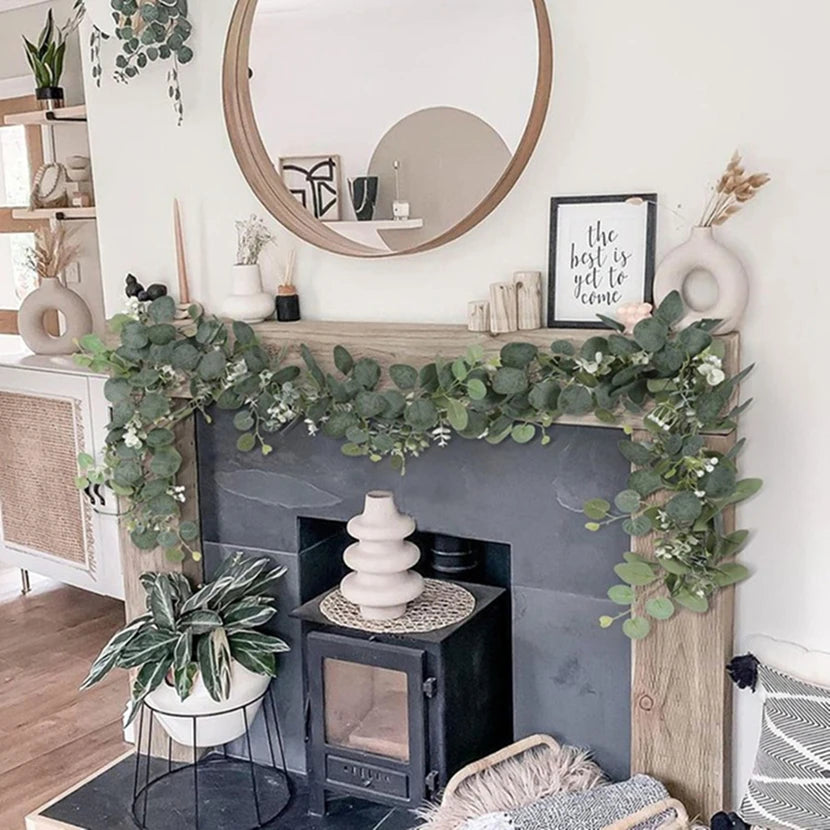 Artificial Green Vine Wall Hanging Décor | 175cm – 1 or 3 Pcs