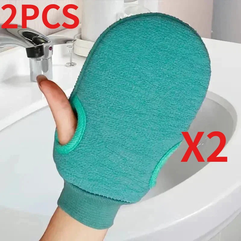 Exfoliating Bath Gloves – Deep Cleansing Body Scrubber