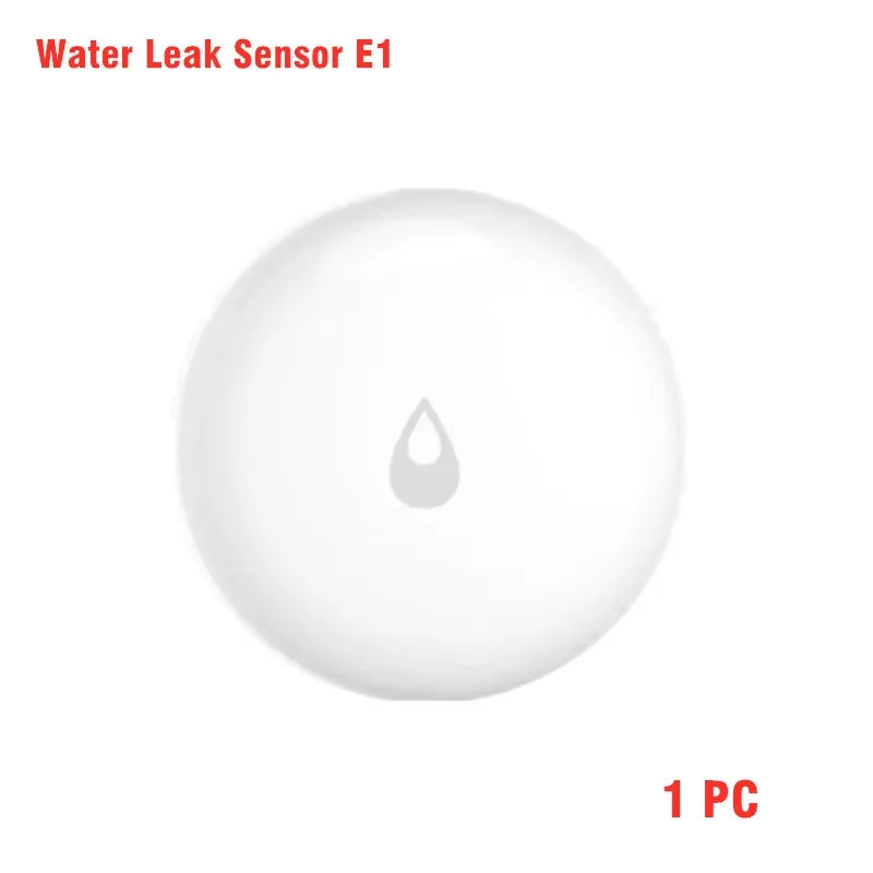 Aqara Water Immersing Sensor E1 Zigbee 3.0 Water Leak Detector Soaking Sensor Alarm Remote Control Work with Mi Home Homekit Peaceful Pleasures Health and Wellness E1 1PC China Mainland