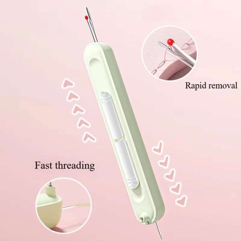 1 Needle Threader Seam Ripper Tool Multifunctional Sewing Thread