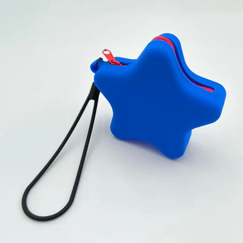 Starfish Silicone Coin Purse | Zipper Mini Storage Bag