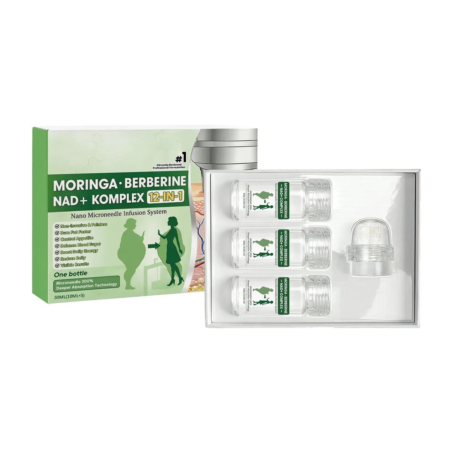 12-in-1 Nano Microneedle Infusion Kit – Firming Body Serum